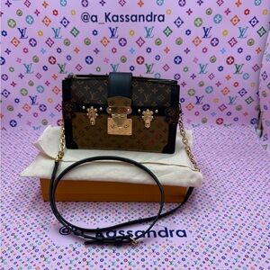 ✨ Louis Vuitton Petite Malle Trunk Crossbody – Limited Edition ✨